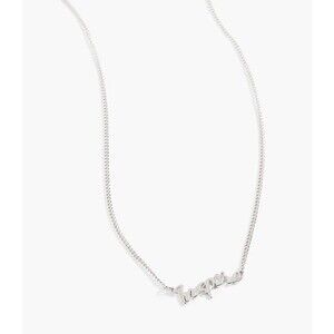 Lane Bryant Inspire Silver Necklace